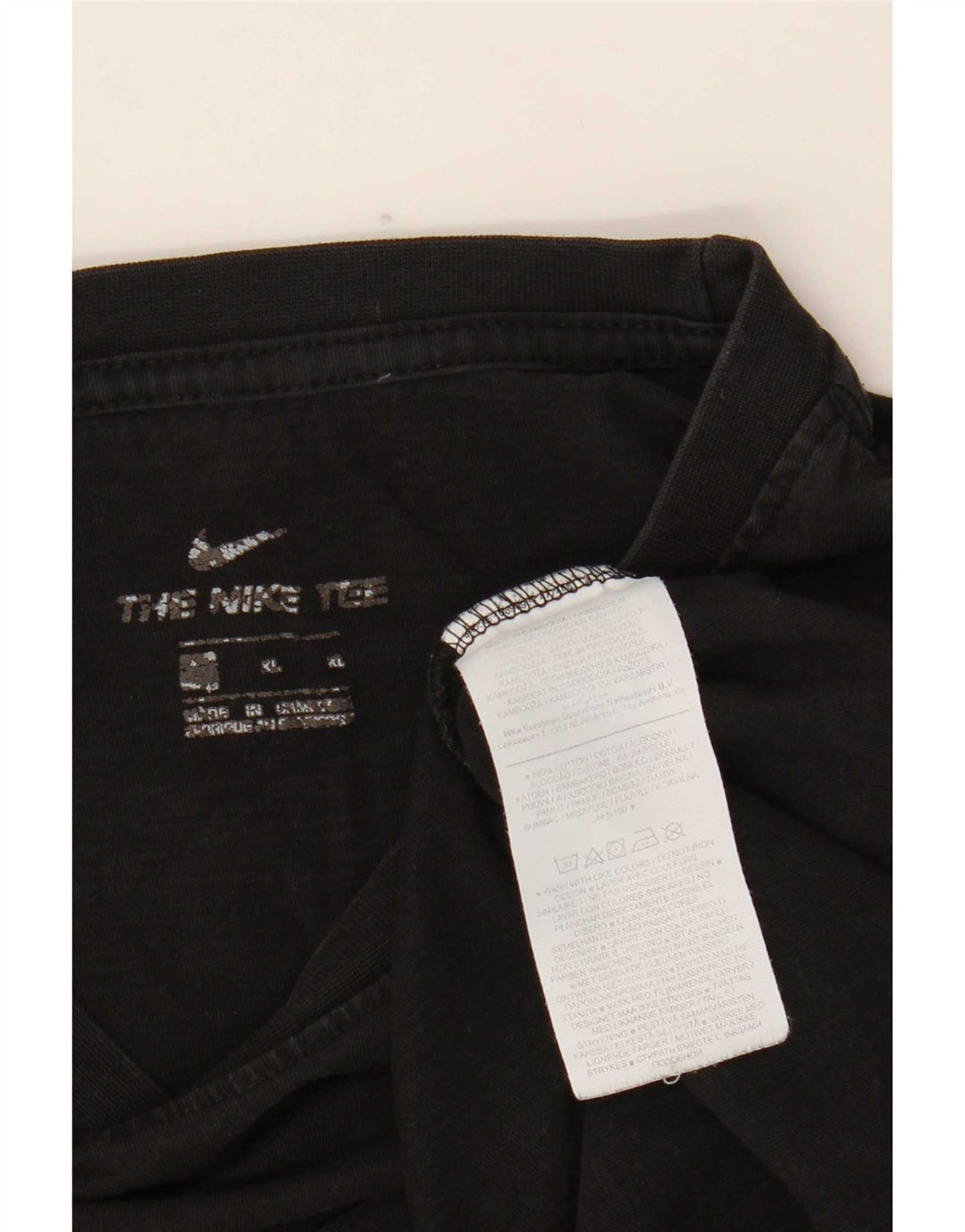 Tricou pentru bărbați Nike Top mare, negru, bumbac