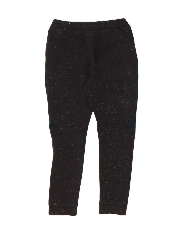 PUMA Mens Tracksuit Trousers Joggers Small  Black Colourblock Vintage Puma and Second-Hand Puma from Messina Hembry 