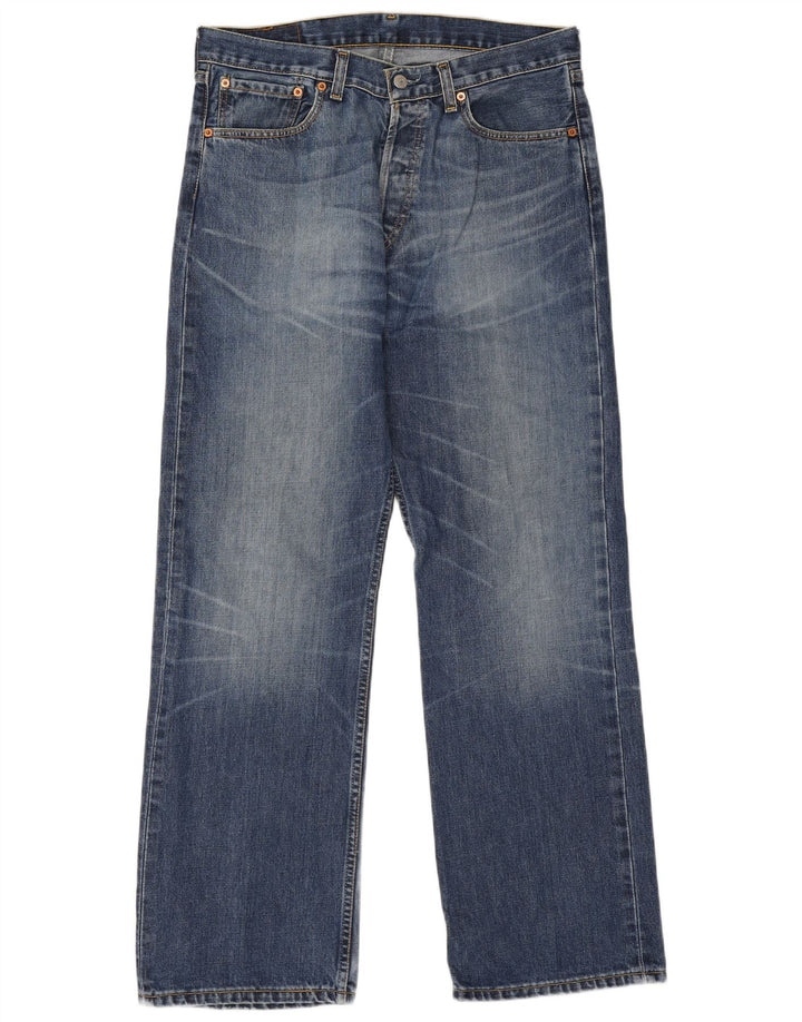 Blugi drepti pentru bărbați Levi's 508 W32 L32 Bumbac albastru