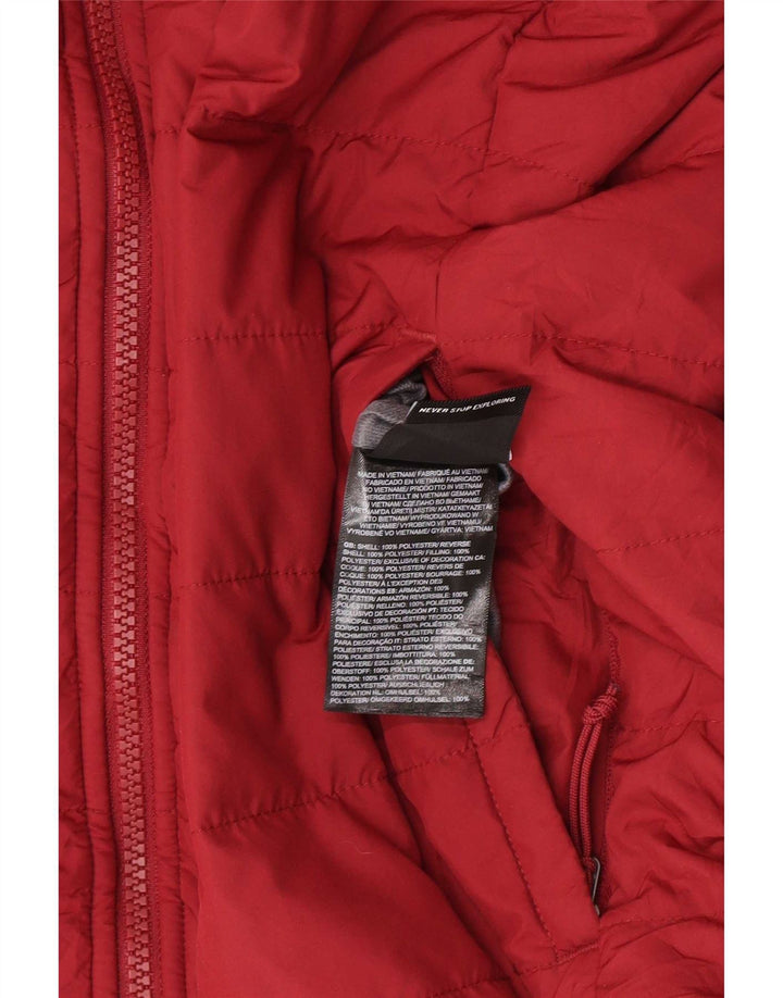 Jachetă căptușită reversibilă pentru femei The North Face UK10 Small Burgundy