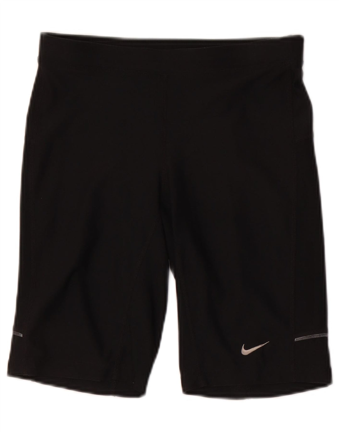 Pantaloni scurți sport Nike Dri Fit pentru femei UK 8 Small Negru Poliester