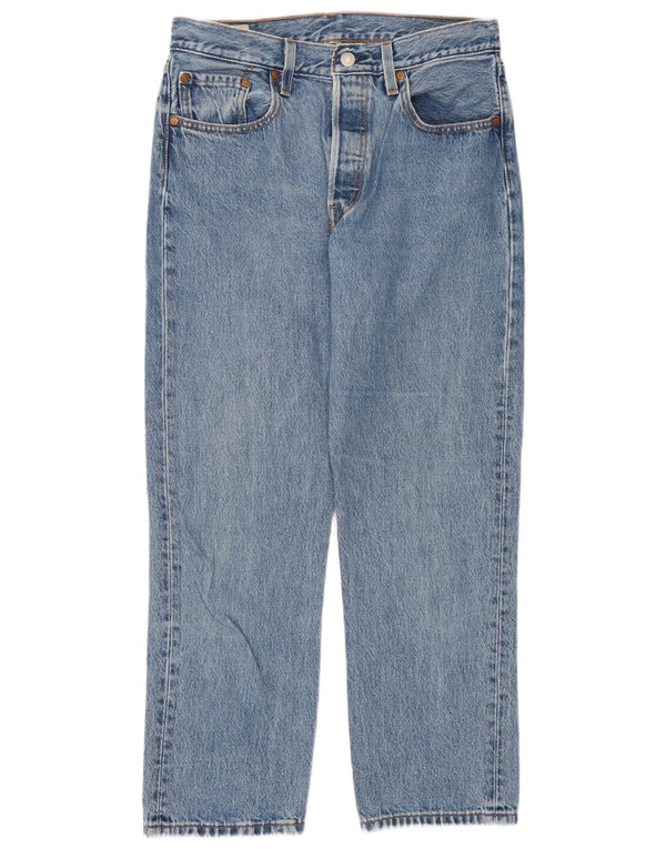 Blugi drepti 501 pentru femei Levi's W28 L26 Bumbac albastru