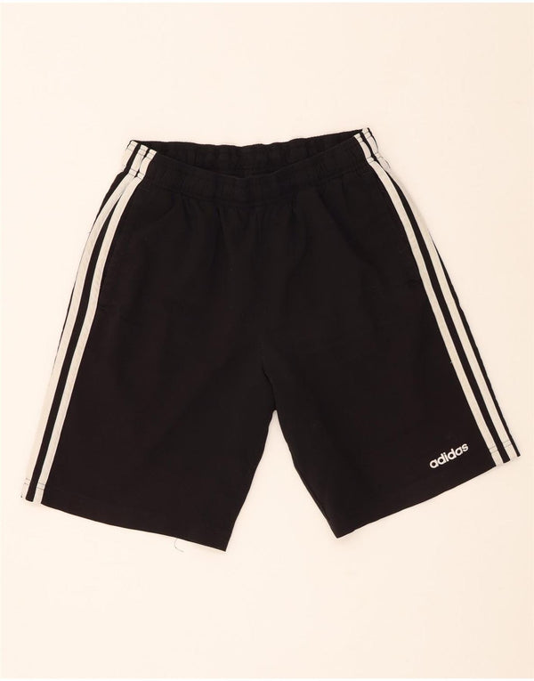 Pantaloni scurți sport adidas băieți 13-14 ani poliester negru