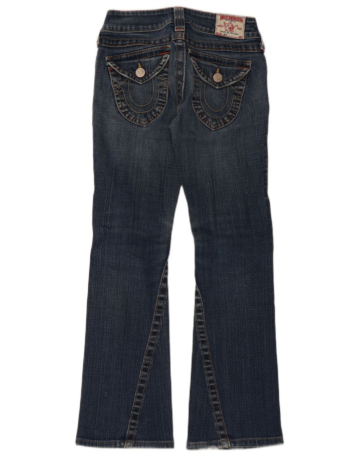 True Religion Blugi Bootcut pentru Damă L24 L27 Bumbac Albastru