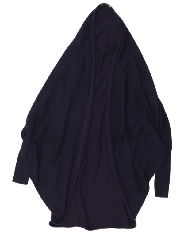 Pulover cardigan supradimensionat pentru femei Zara UK 14 Medium Bleumarin
