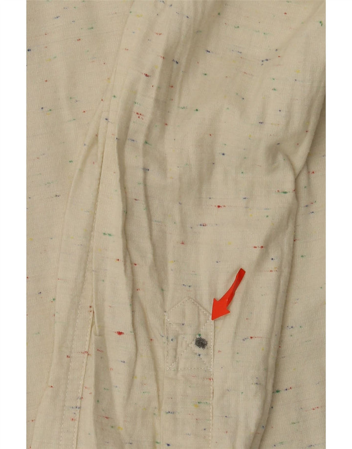 Cămașă Barbour pentru bărbați, mare, bej, cu pete