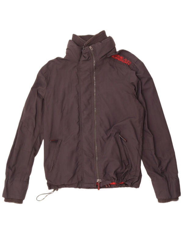Jachetă de ploaie Superdry pentru bărbați UK 42 XL nailon gri