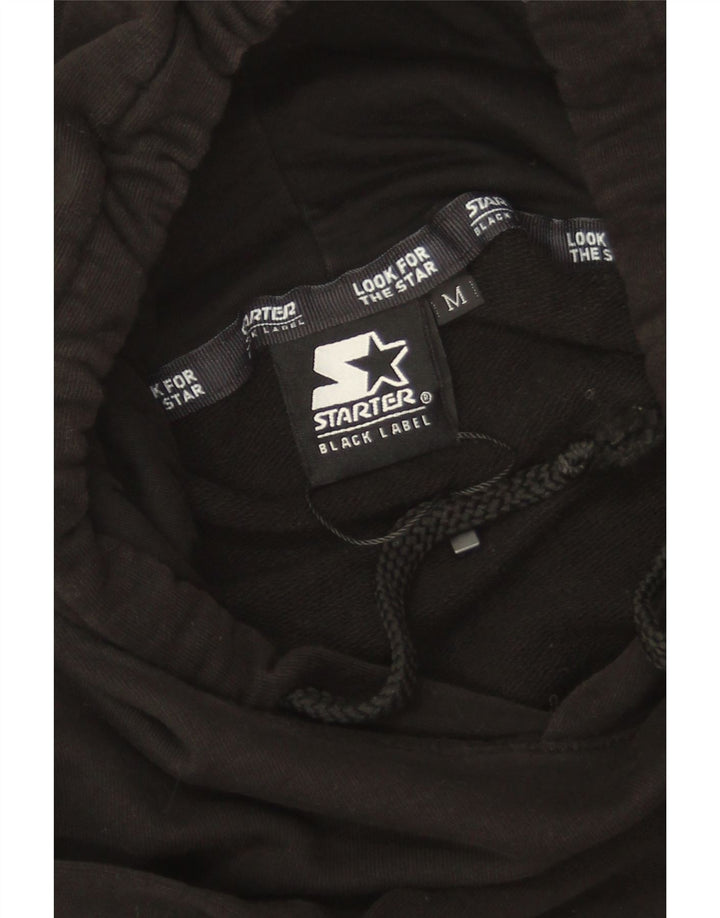 Jumper pentru bărbați Starter cu glugă grafică, mediu negru