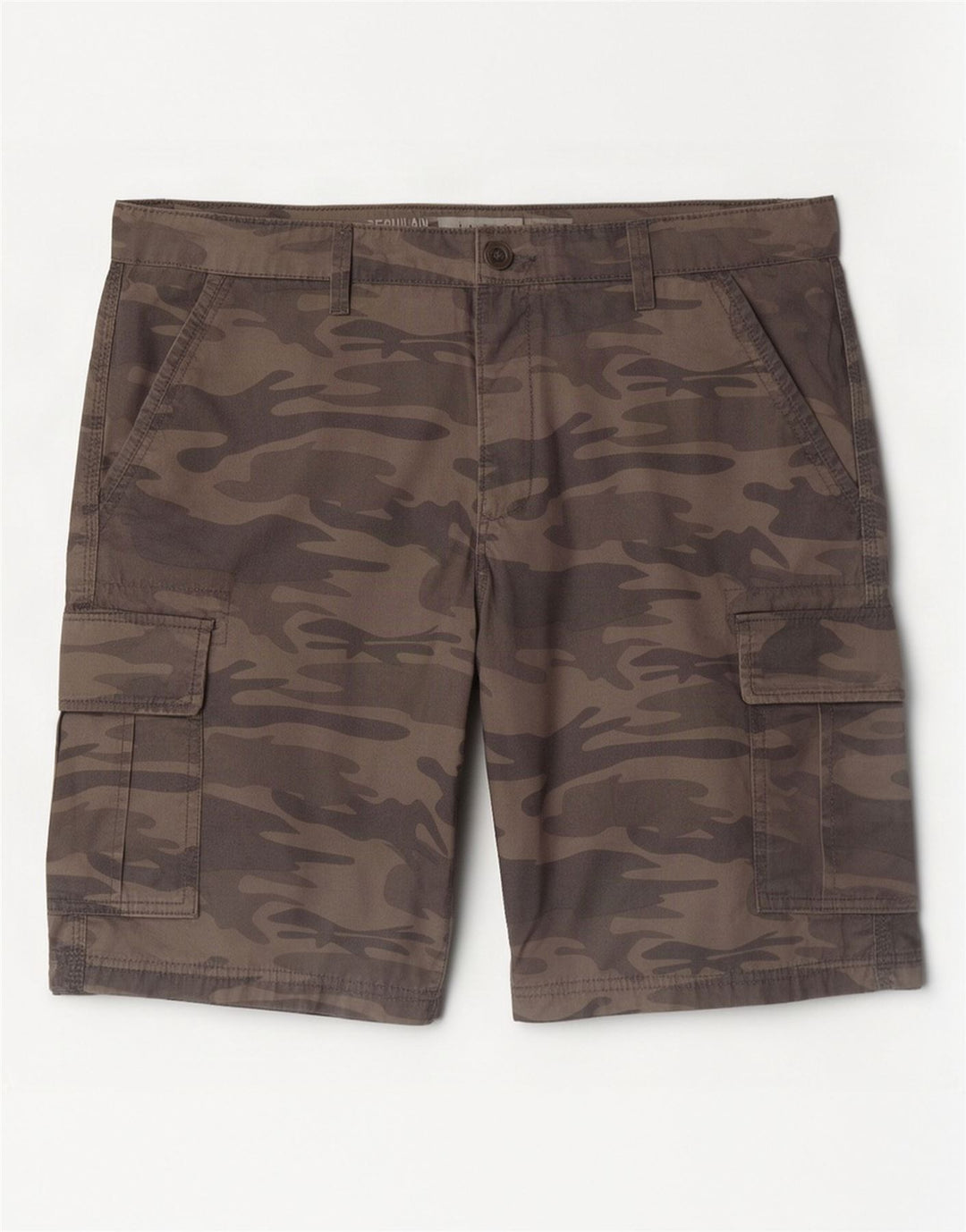 In Extenso Pantaloni scurți pentru bărbați obișnuiți cargo W36 mare, gri, camuflaj, bumbac
