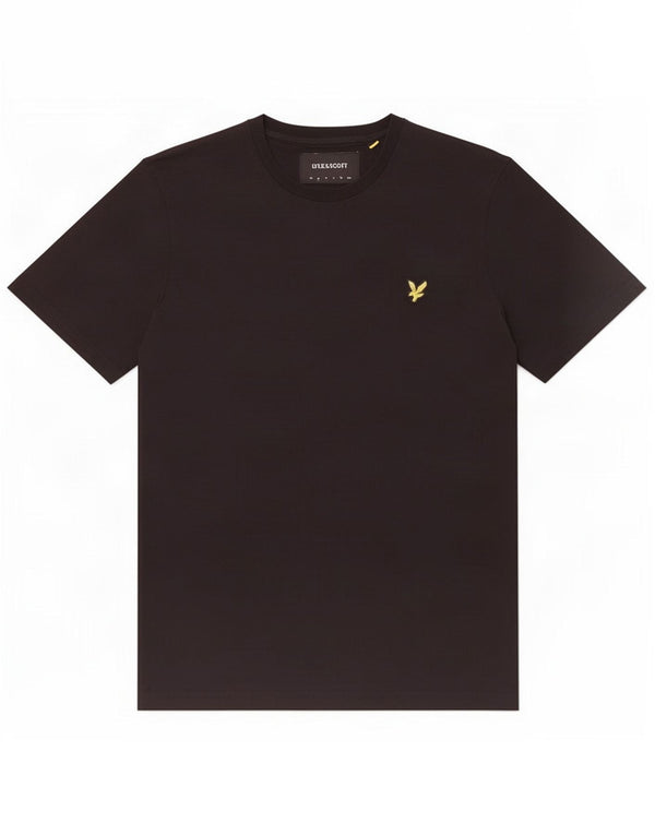 Tricou pentru bărbați Lyle & Scott Top mic, negru, bumbac