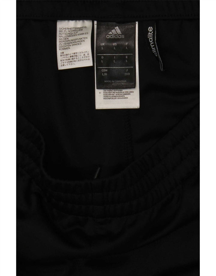 Pantaloni de trening Adidas Climalite pentru bărbați, mari, negru, poliester