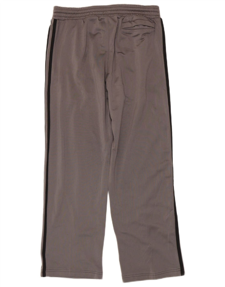 Pantaloni de trening Adidas pentru bărbați, poliester, gri mic