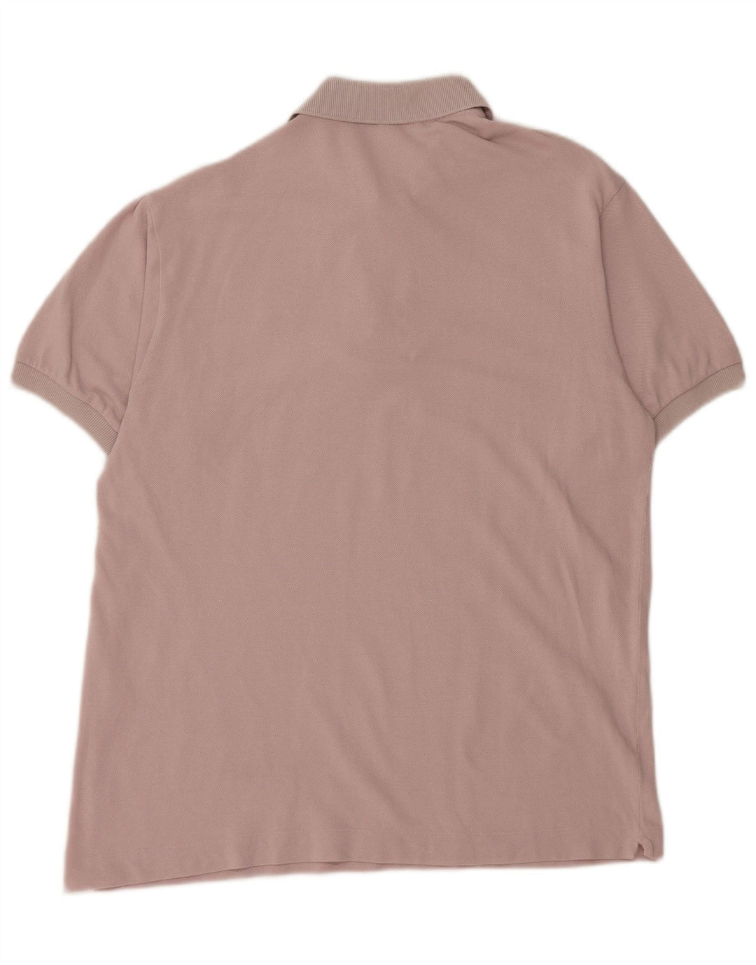 Tricou polo Lacoste pentru bărbați, mărimea 4, bumbac roz mediu
