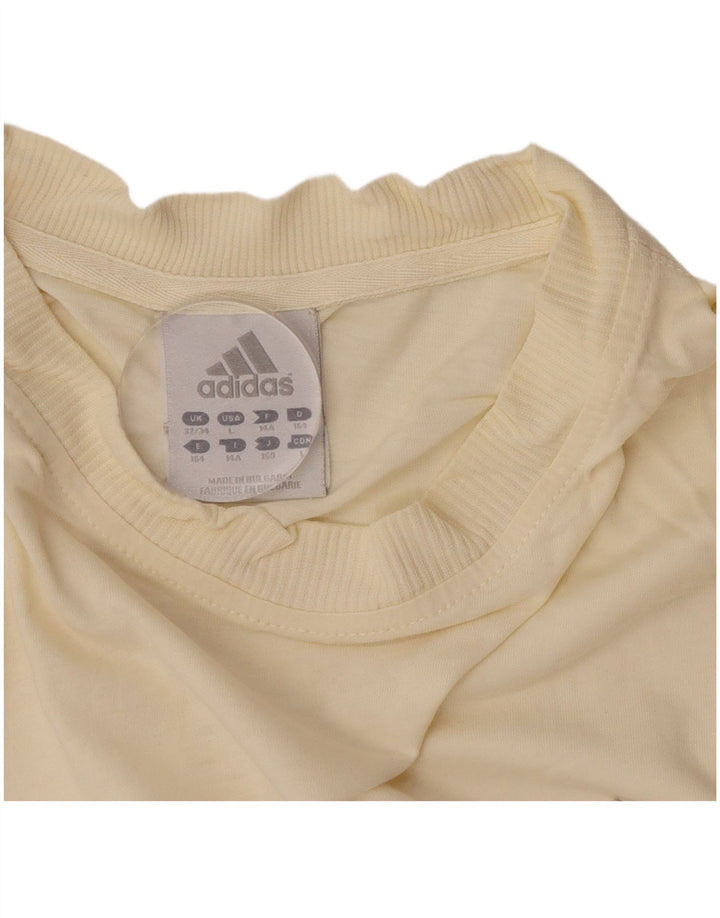 Tricou Băieți Adidas Top 13-14 Ani Galben