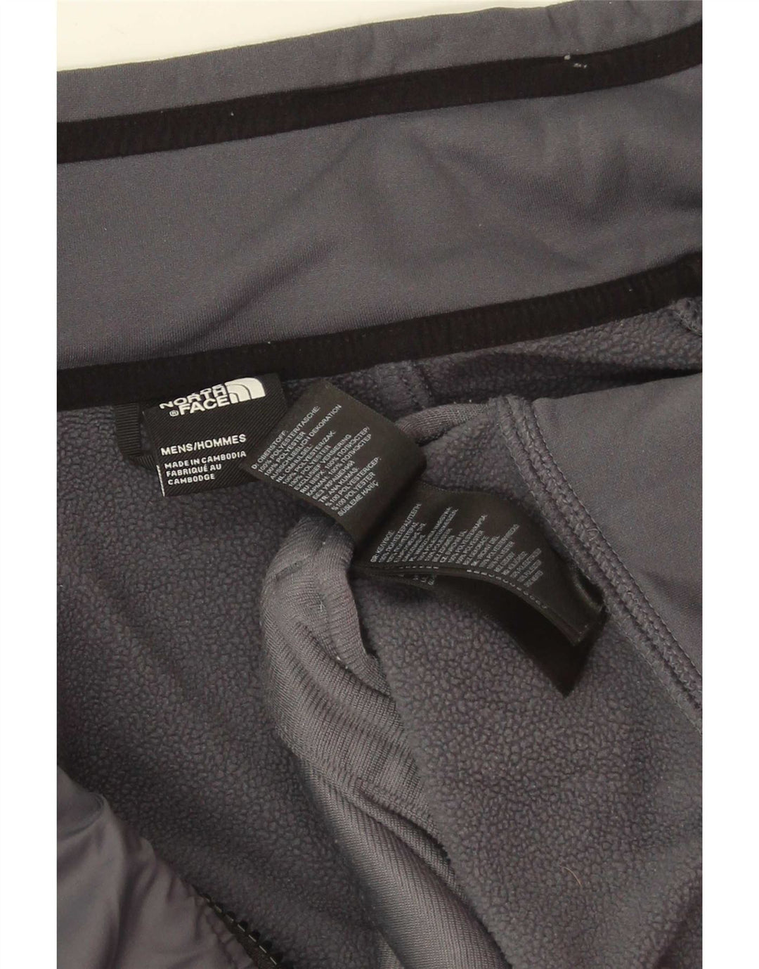 Jachetă de trening pentru bărbați The North Face, poliester, gri mic