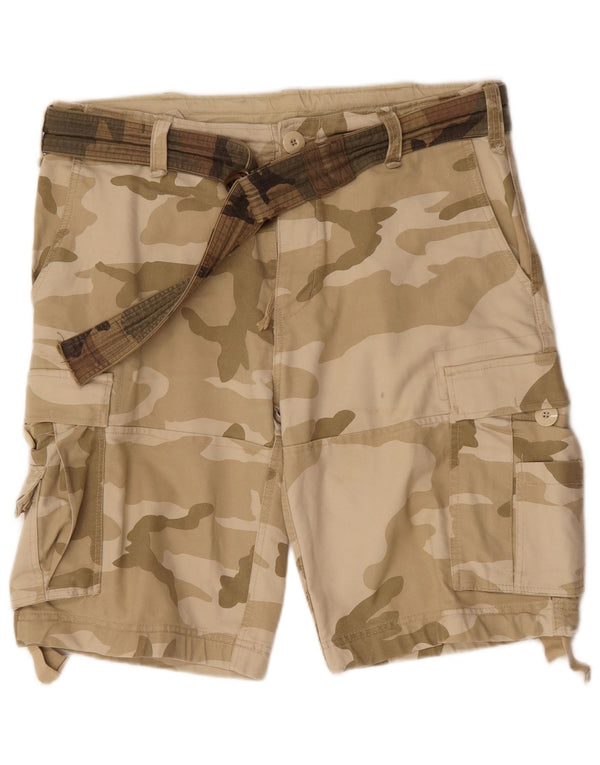 Pantaloni scurți cargo Brandit pentru bărbați 2XL W42 bumbac camuflaj bej