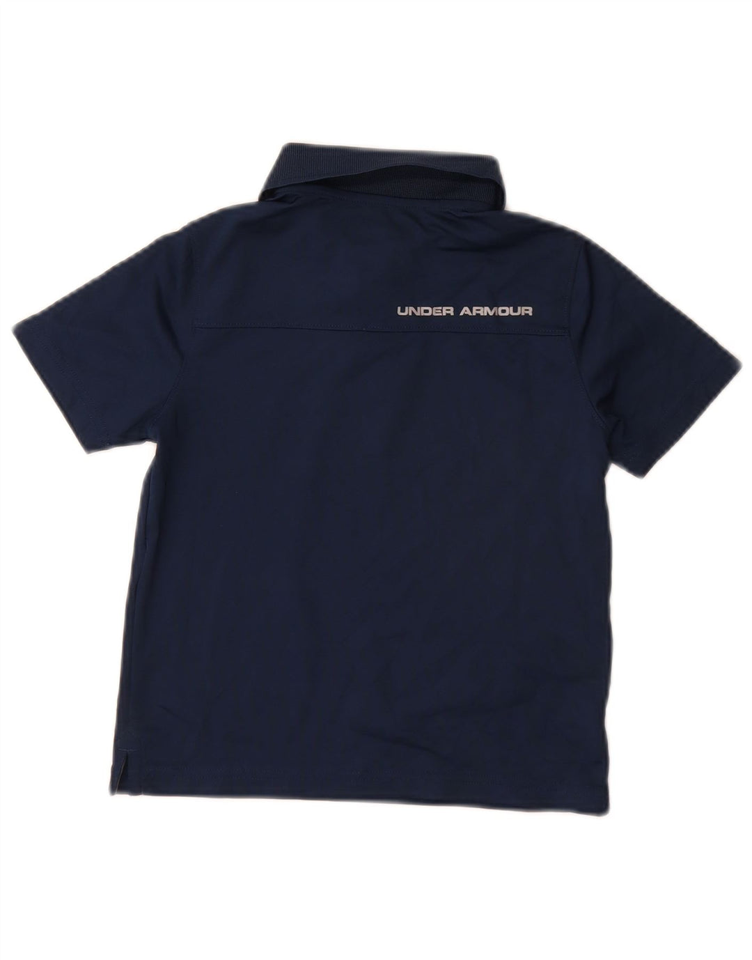 Tricou polo pentru băieți UNDER ARMOUR Heat Gear 6-7 ani XS bleumarin