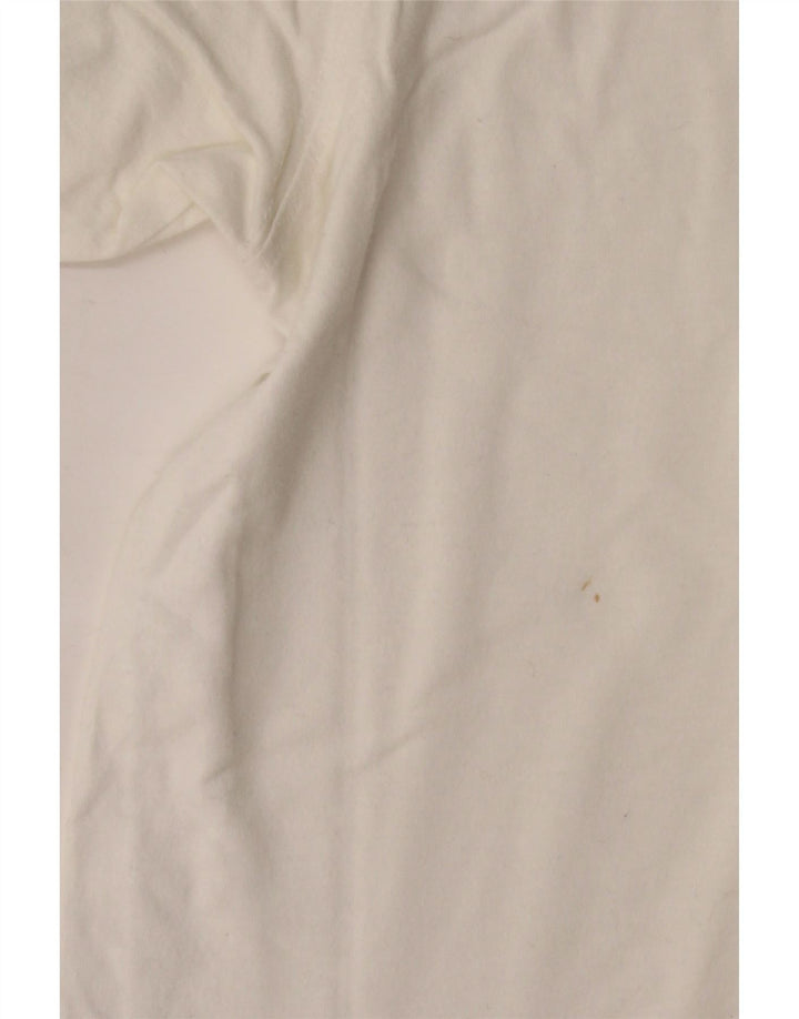 Tricou Bărbați LACOSTE Top Marimea 6 XL Bumbac Alb