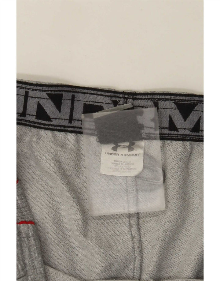 Pantaloni scurți sport Under Armour pentru bărbați, mari, gri, poliester