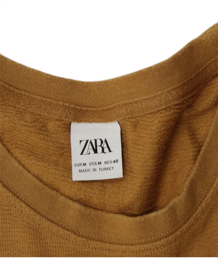 Tricou supradimensionat pentru femei Zara UK 12 Maro mediu