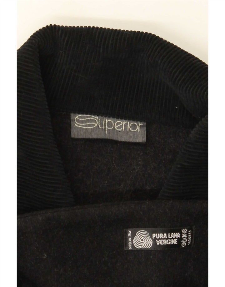 Palton Poncho Superior pentru damă, mărime unica, gri din lână color bloc