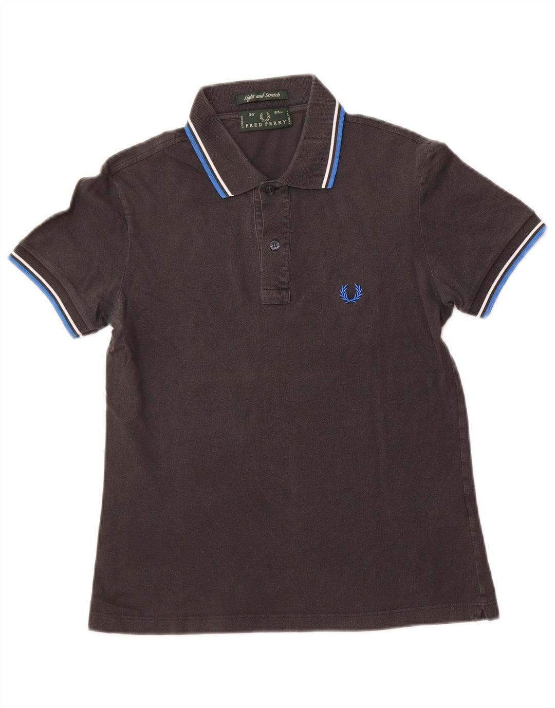 FRED PERRY Tricou polo pentru bărbați, bumbac negru mic