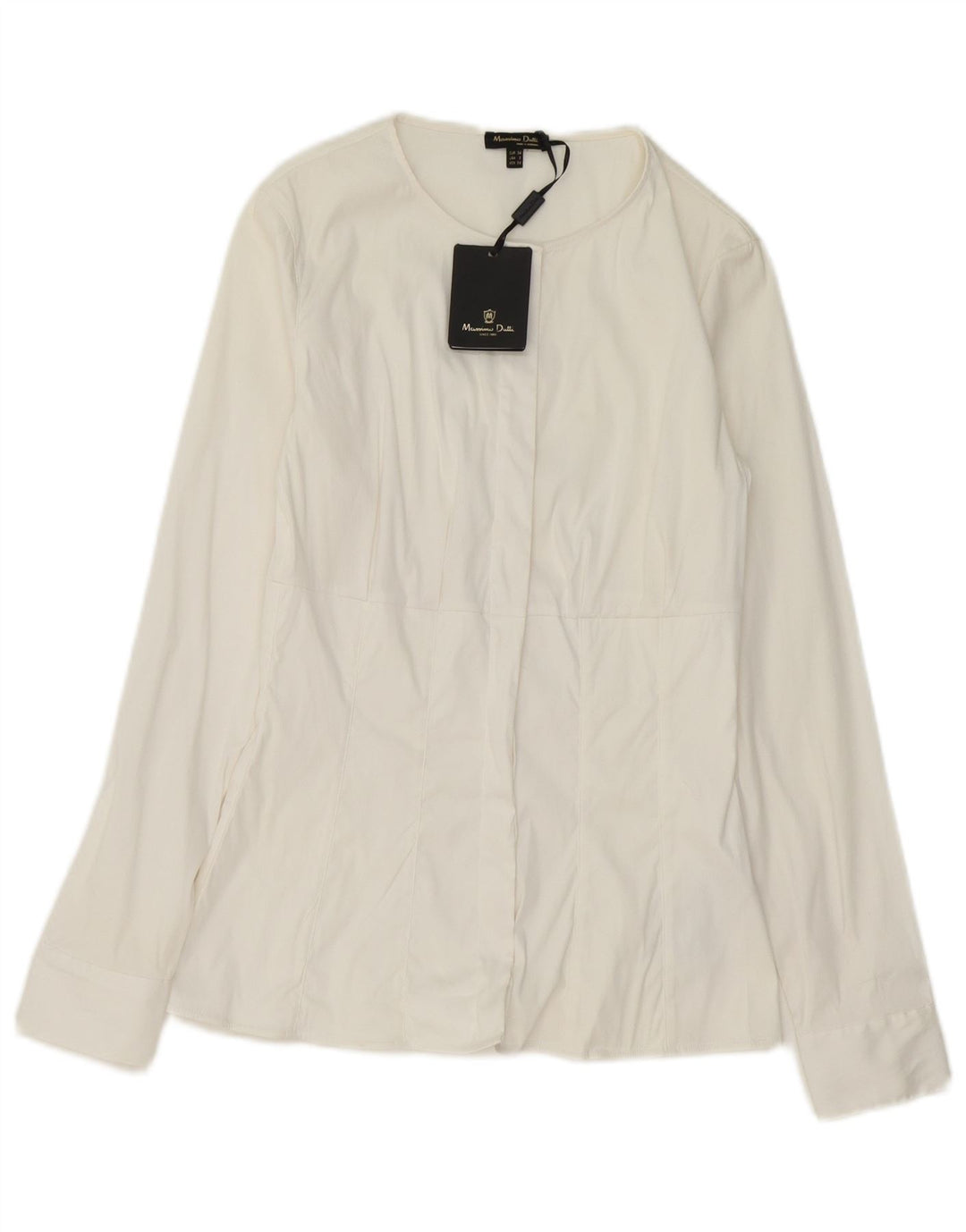 Cămașă Massimo Dutti Femei EU 34 2XS Bumbac Alb