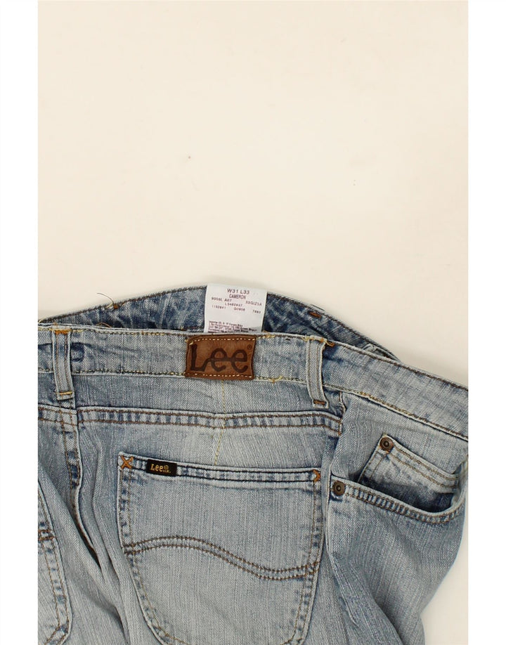LEE Mens Cameron Straight Jeans W31 L28 Blue Cotton Vintage Lee and Second-Hand Lee from Messina Hembry 