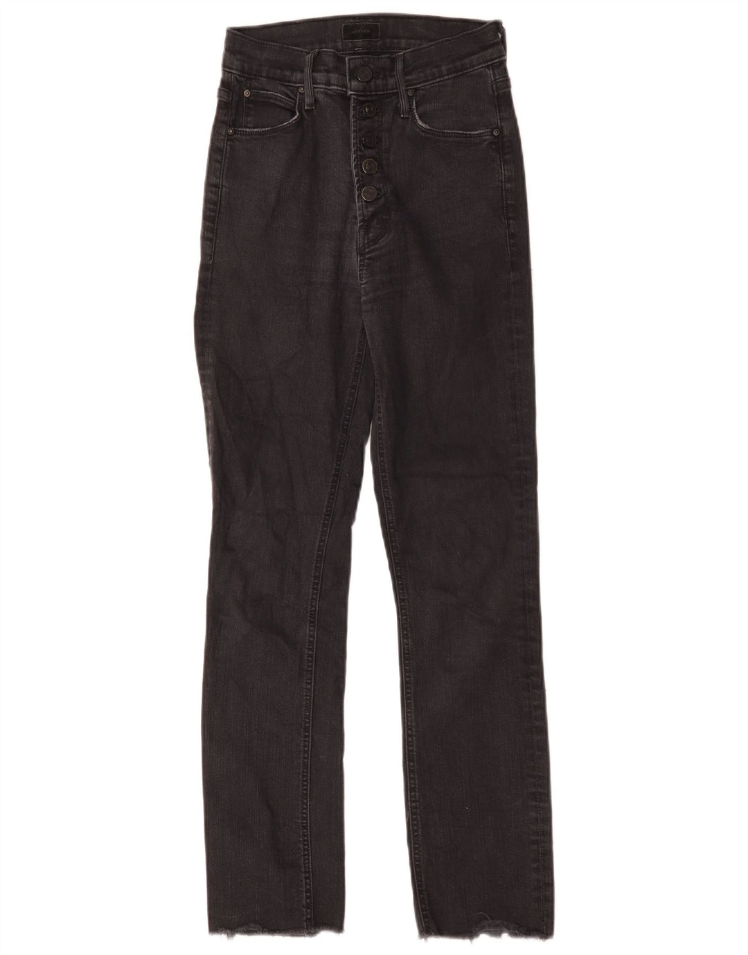 Blugi slim pentru femei Mother W25 L27 bumbac negru
