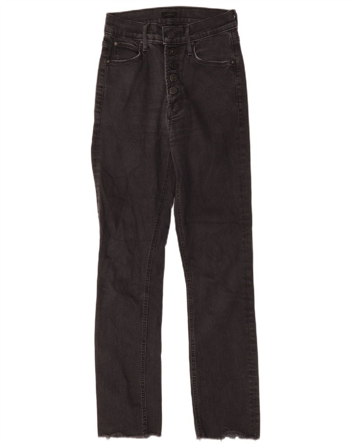Blugi slim pentru femei Mother W25 L27 bumbac negru