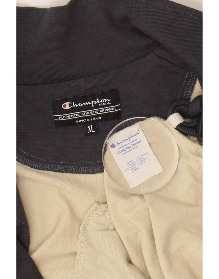 CHAMPION Mens Tracksuit Top Jacket XL Beige Cotton Vintage Champion and Second-Hand Champion from Messina Hembry 