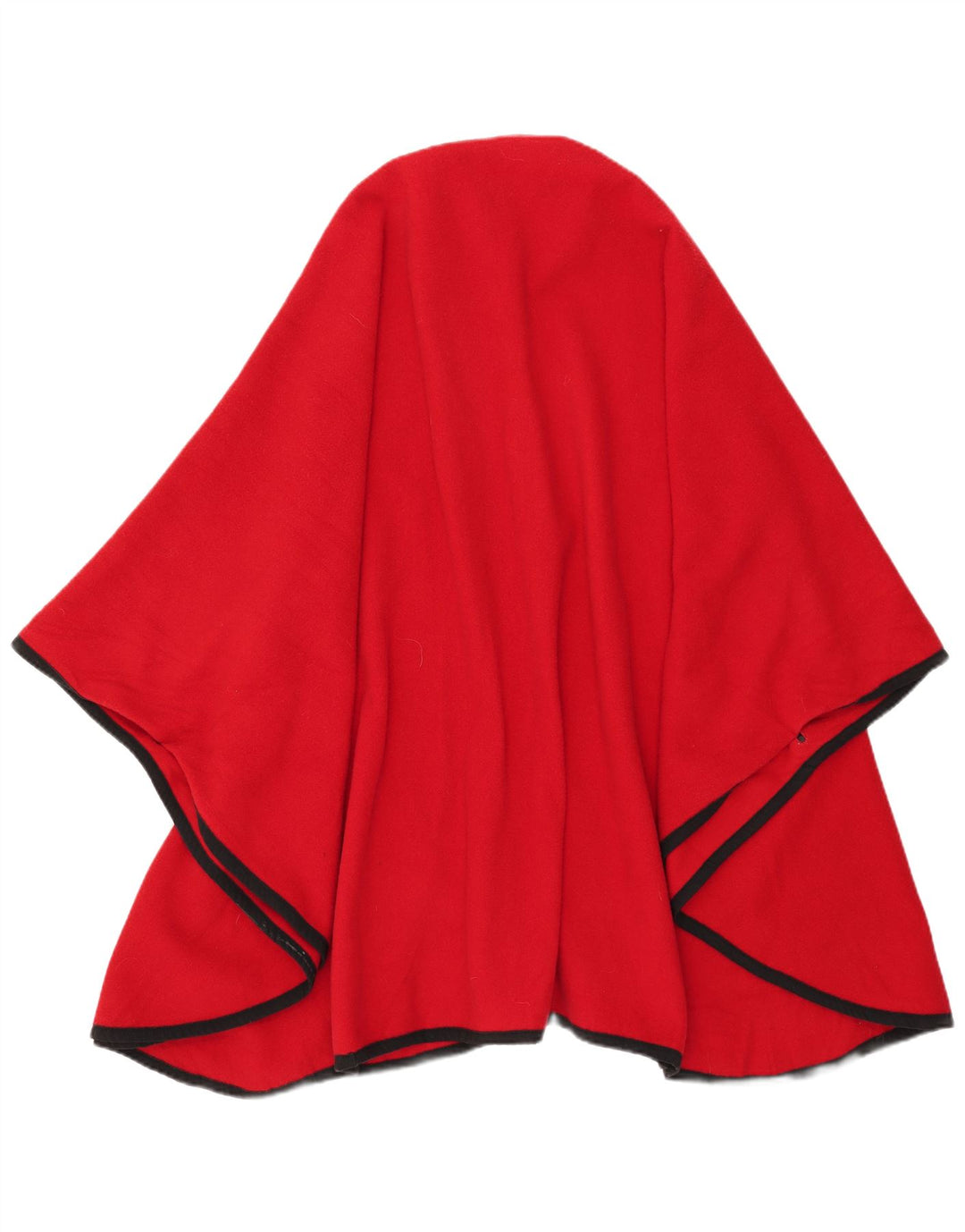 Manta Poncho Vintage pentru Dama Marime Unia Rosie
