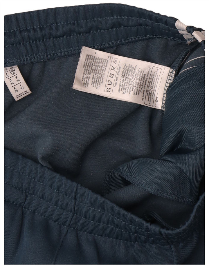 Pantaloni de trening Adidas pentru femei UK 10 Small Blue Poliester