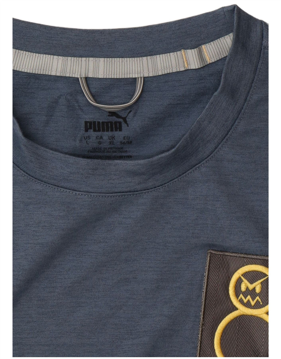 Pulover grafic PUMA pentru bărbați, XL, albastru, pete