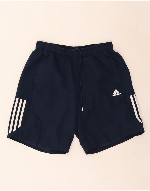 Pantaloni scurți sport pentru bărbați Adidas Climalite, mari bleumarin