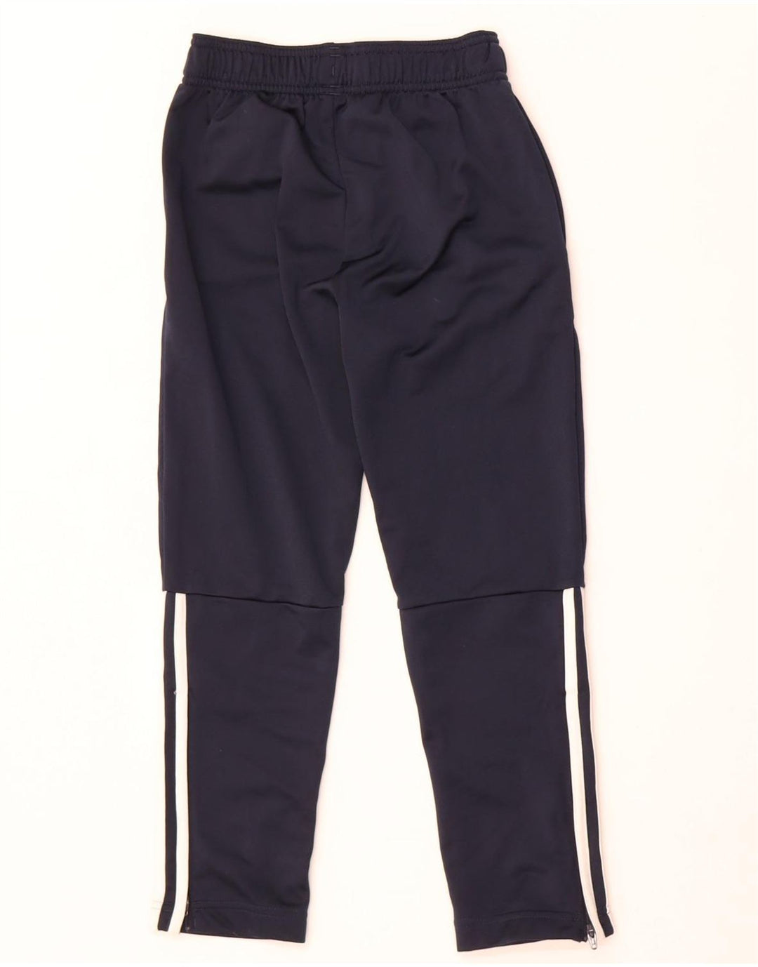 Pantaloni de trening Adidas baieti 7-8 ani poliester bleumarin