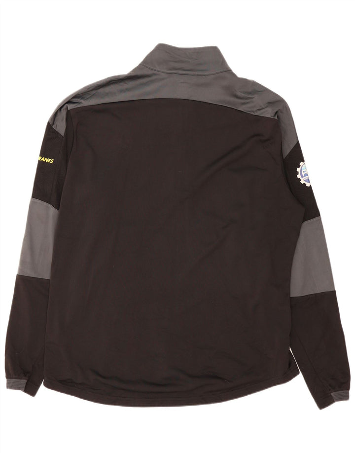 Jachetă de trening grafică PUMA pentru bărbați, 2XL, poliester negru color bloc