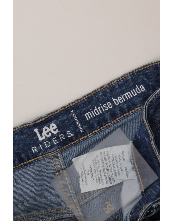 Pantaloni scurți din denim LEE Riders Riders Mid Rise US 10 Large W30 Blue