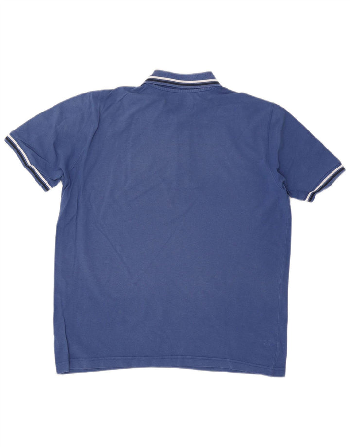 Cămașă polo pentru bărbați KAPPA, mare, albastru, bumbac