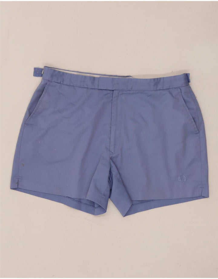 Pantaloni scurți chino Fred Perry pentru bărbați W40 XL, bumbac albastru