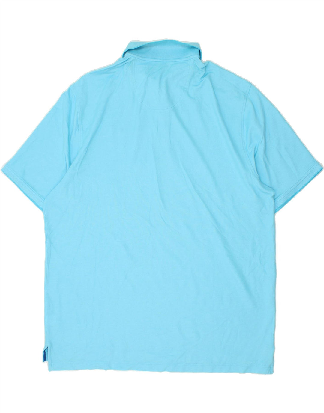 IZOD Mens Stretch Polo Shirt 2XL Blue Cotton Vintage Izod and Second-Hand Izod from Messina Hembry 