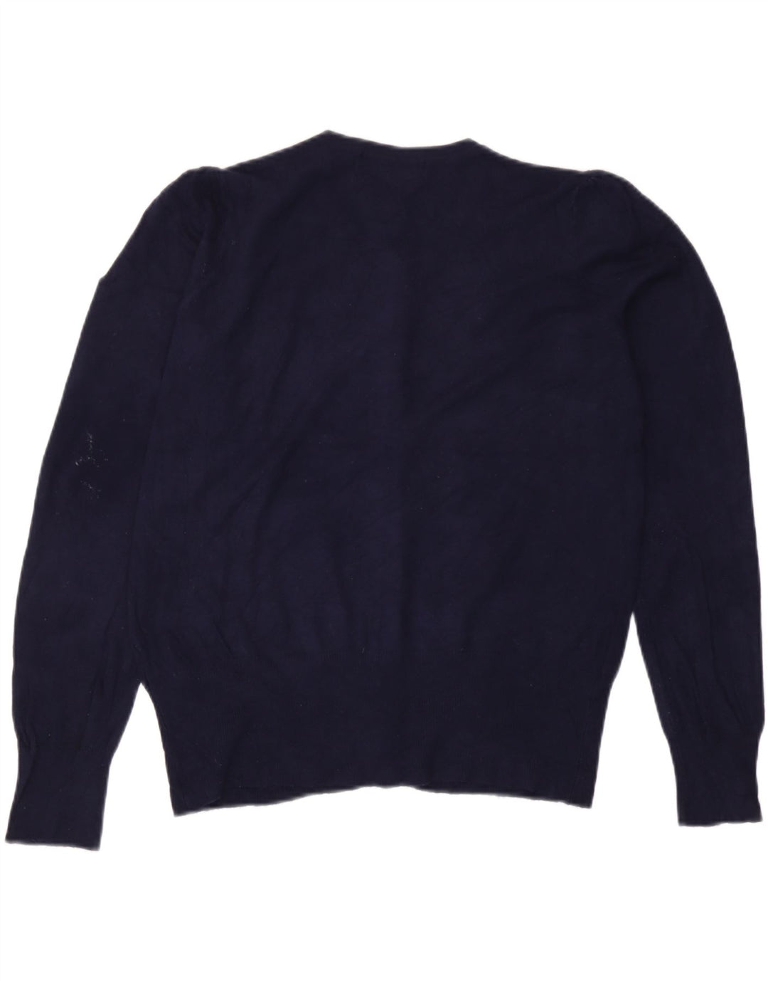Pulover cardigan pentru femei Marks & Spencer UK 12 Medium Bleumarin Viscoză