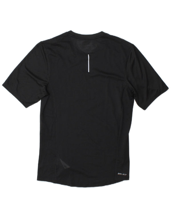 Tricou pentru alergare Nike Dri Fit pentru bărbați Top mic poliester cu dungi negre