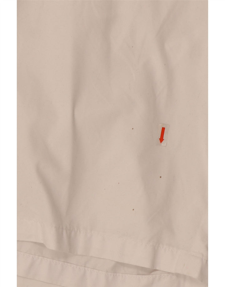 Pantaloni scurți chino pentru bărbați Marks & Spencer W40 XL, bumbac alb