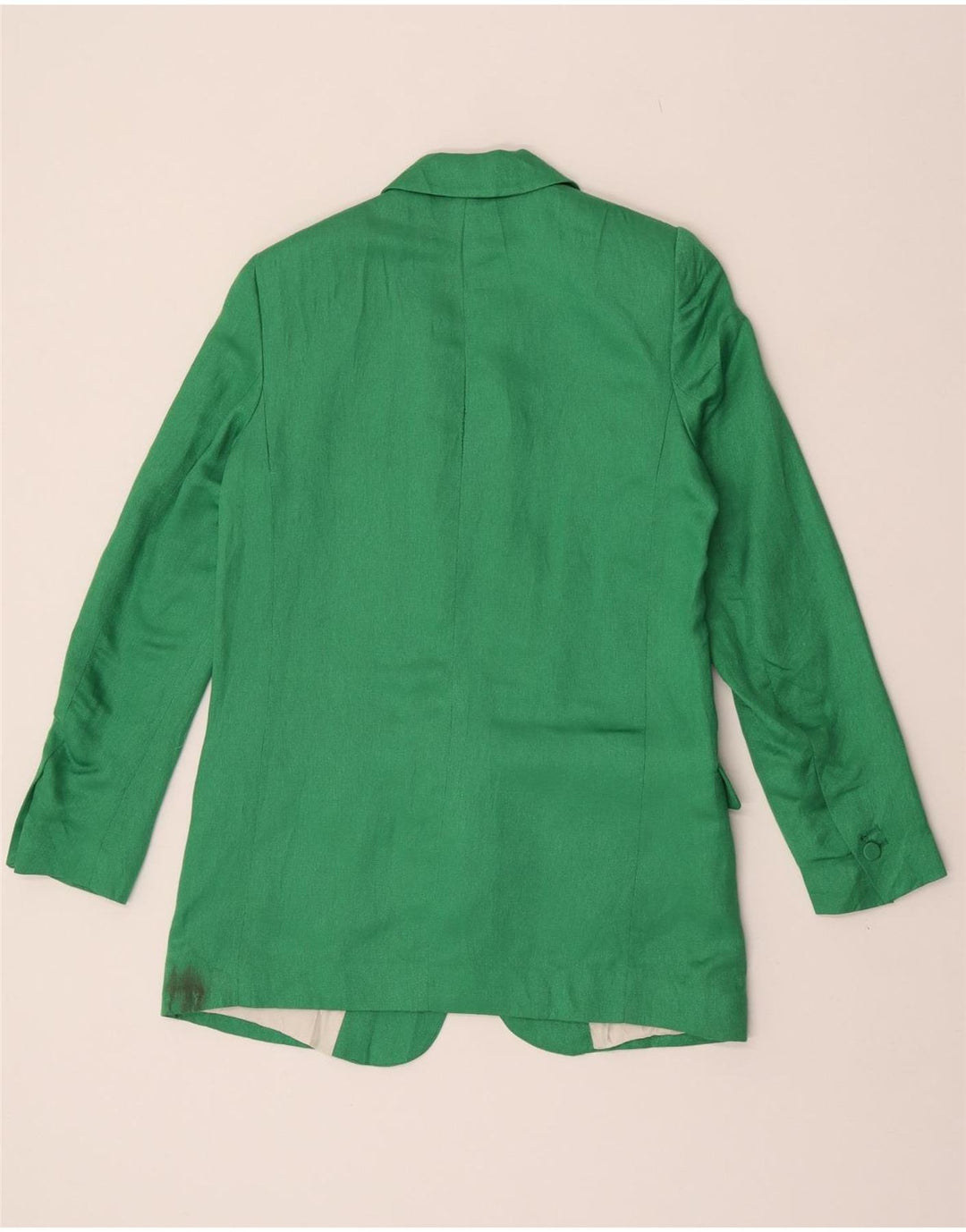 Jachetă Blazer pentru femei deschisă Zara UK 10 Mic verde