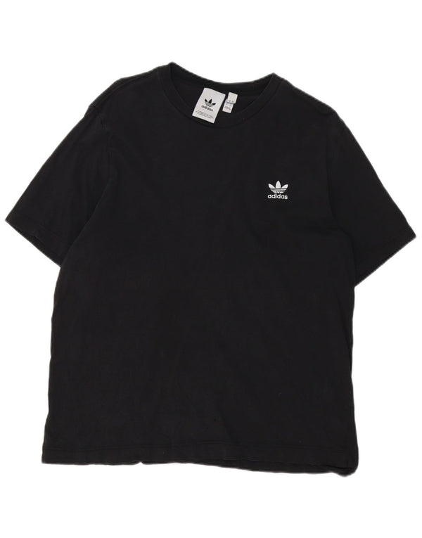 Tricou Adidas pentru femei Top UK 18 Large Black Bumbac