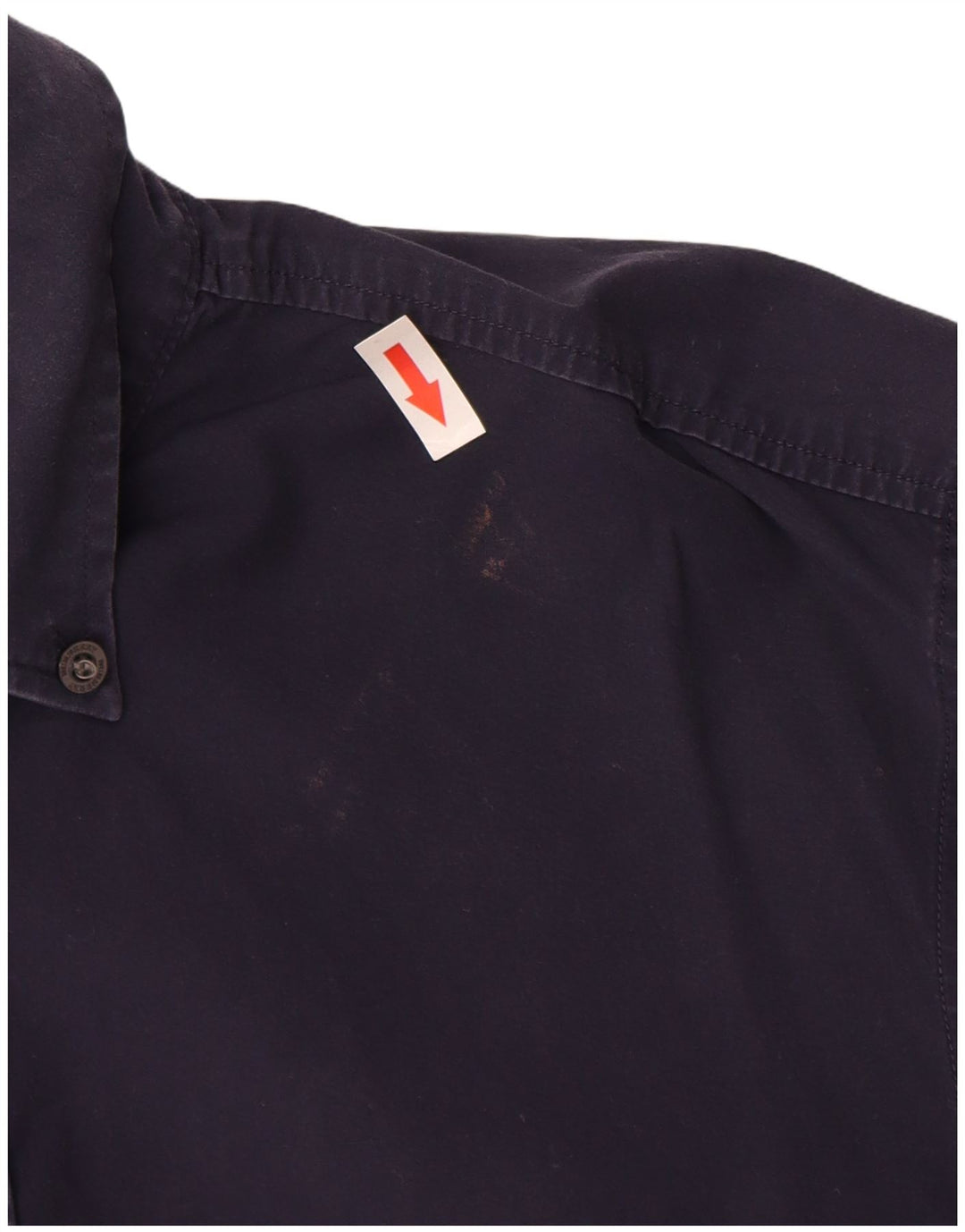 Cămașă BRIT pentru bărbați Burberry, bumbac mediu albastru bleumarin