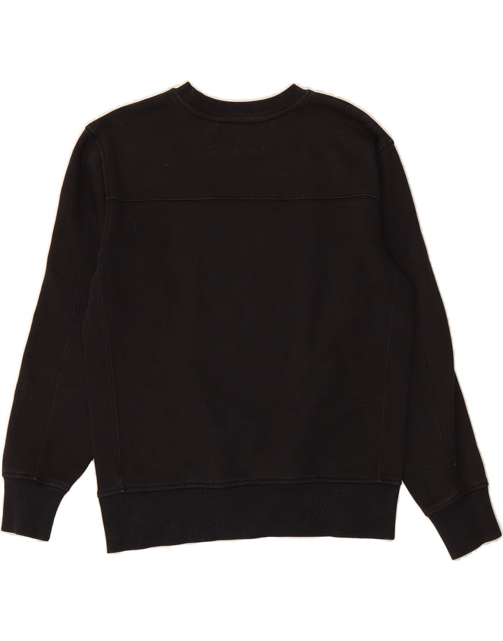 CALVIN KLEIN JEANS Mens Sweatshirt Jumper Medium Black Cotton Vintage Calvin Klein Jeans and Second-Hand Calvin Klein Jeans from Messina Hembry 