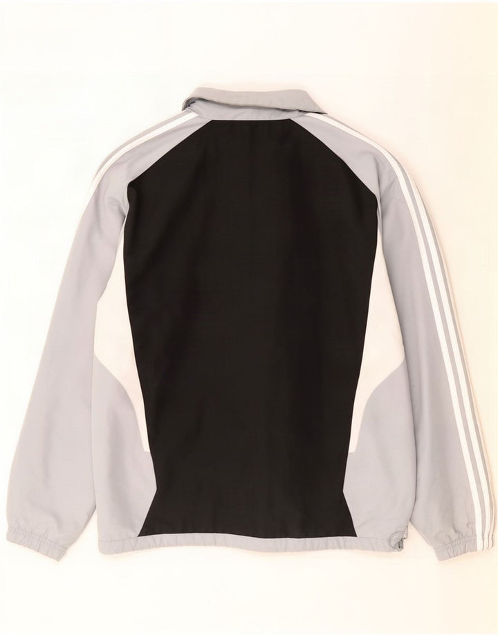 Jachetă de trening pentru bărbați Adidas UK 50/52 2XL Negru Poliester color bloc