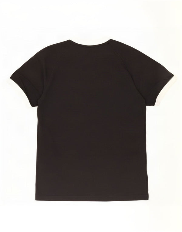 Tricou pentru bărbați Adidas Top Mediu Negru Bumbac